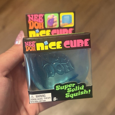 Needoh nice cube- blue, unopened, new  in box