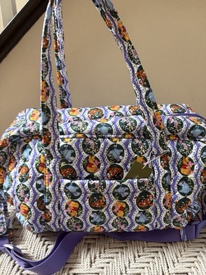 Vera Bradley Miramar Weekender Bag Disney Winnie the Pooh Springtime Eyelet