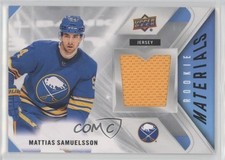 2021-22 Upper Deck Series 2 Rookie Materials Mattias Samuelsson #RM-MS 1b4p
