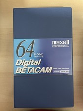 Maxwell Digibeta 64 tapes - Digital Betacam B-D64L
