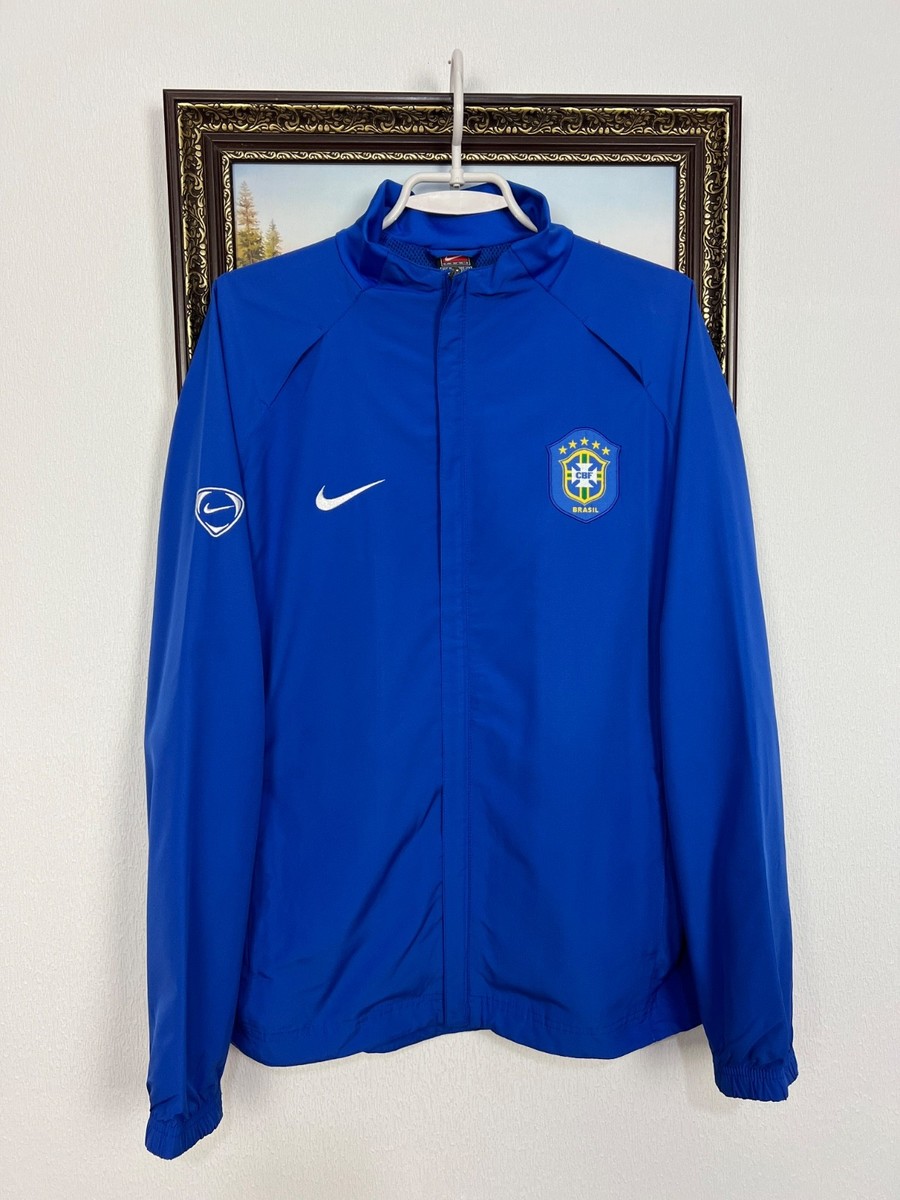 Vintage 90's Nike Brazil Football National Team Jacket Soccer
