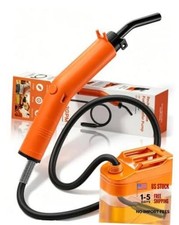 Fuel Transfer Pump 3GPM, Siphon Pump for Gasoline and Diesel  Vivid Orange