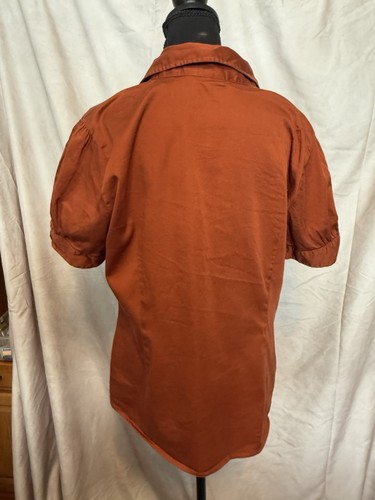 Blusa con botones Apt 9 cerveza de raíz elástica - Imagen 7 de 8