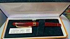 Burgundy 164 Classique Gold Plated Trim Ballpoint Pen