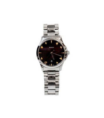 Gucci 38mm Zeitlose Stahl Quarzuhr 57360 156571694