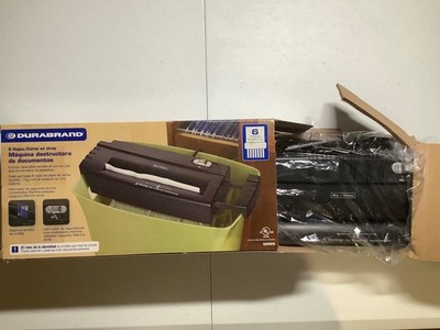 Durabrand 6 Sheet/Strip Cut Paper Shreeder