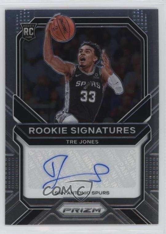 2020-21 Panini Prizm Rookie Signatures Tre Jones #RS-TJN Auto RC 0c6
