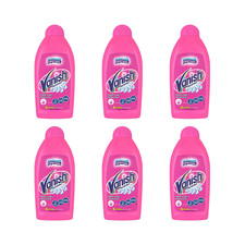 Vanish clean & fresh hand carpet shampoo cleanser 450ml - Pack of 6 5.93 per litre
