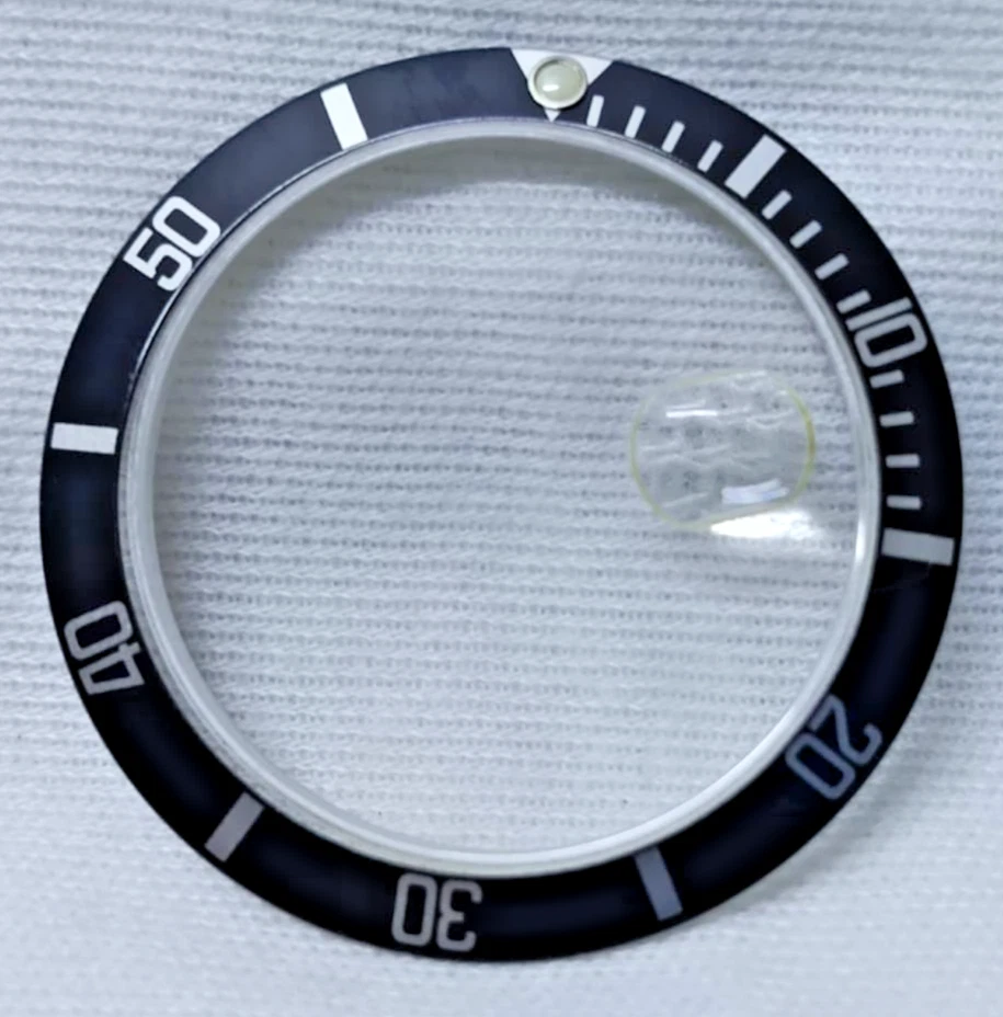 Genuine Rolex Submariner Bezel Insert + Crystal Glass - Image 2 of 4