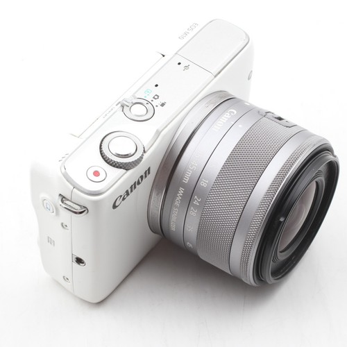 【NEARMINT】Canon EOS M10 18.0MP Digital Camera White w/ 15-45mm kit From Japan - Picture 3 of 17
