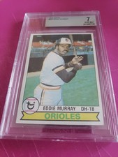1979 Topps - Eddie Murray #640 Baltimore Orioles HOF NM Beckett Grade 7.