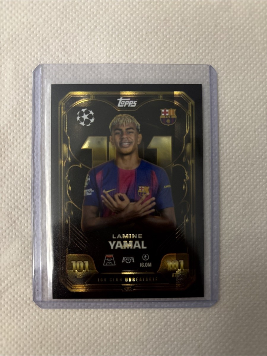 プレミアマッチ 2025-26 Topps Match Attax Lamine Yamal 100 Club | eBay