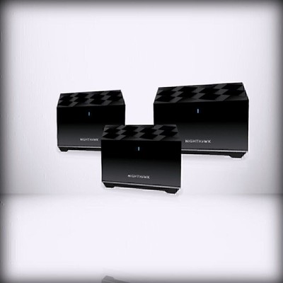 NETGEAR Nighthawk * Tri-band Whole for Home Mesh WiFi 6 for System MK83   AX3600