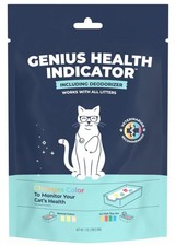Genius Litter Health Indicator with Deodorizer for Cat Litter, 7oz