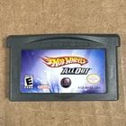 Hot Wheels All Out Nintendo Game Boy Advance GBA Authentic Cartridge Tested