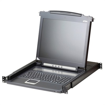 ATEN CL1000N KVM-Konsole, 19'' LCD, VGA, PS/2, US-Layout