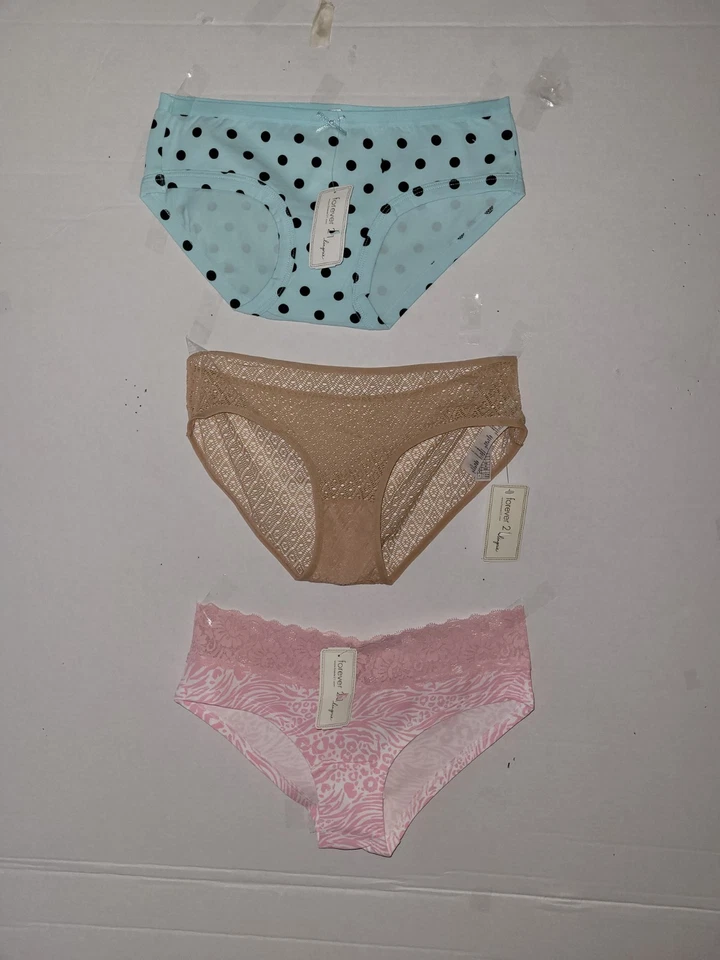 Lote de 9 bragas Forever 21 talla pequeña  Foto 3 de 4
