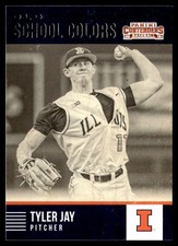 2015 Panini Contenders Old School Colors Tyler Jay Illinois Fighting Illini #46