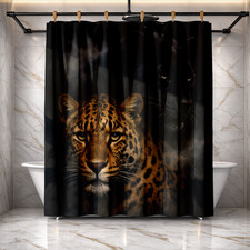 Unicorn Dreamy Theme Shower Curtain 72x72 Fabric Bathroom Decor