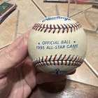 OZZIE SMITH FRED MCGRIFF Signed / Autographed 1995 MLB All Star Game Baseball