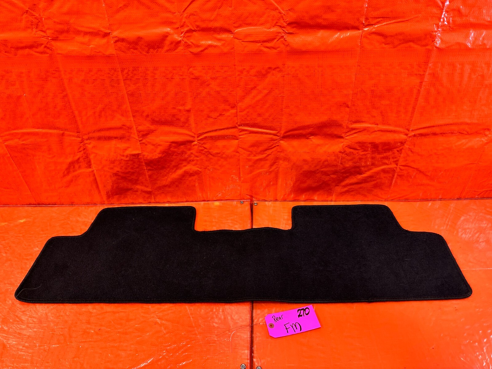 07-11 HONDA CIVIC SI SEDAN - REAR / BACK SEAT - FLOOR MAT RUG - OEM #270
