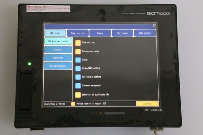 MITSUBISHI パネル　GT1665M-VTBA/ GT15-QBUS GT1665M-VTBA - Display units & HMIs (Mitsubishi Electric