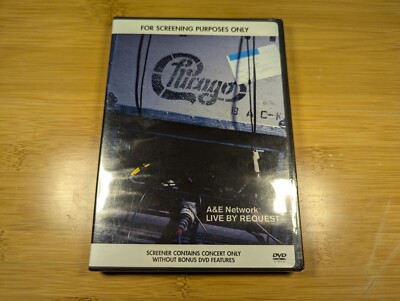 Chicago - AE Live By Request RARE Press Screening (DVD, 2003) NEW