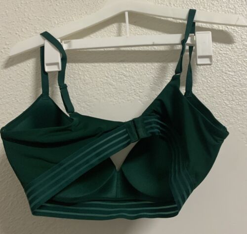 ⚡️Auden Women’s Adjustable Strap Stretch Wire-Free Push-Up Bra Green (36D) - Picture 3 of 3