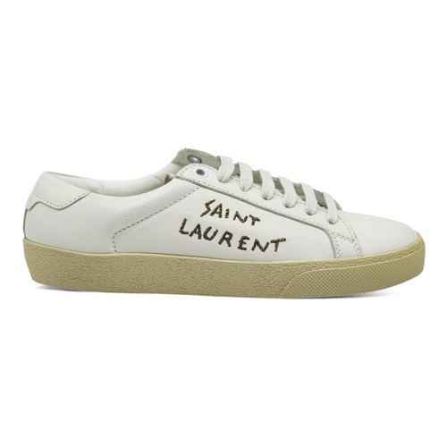 Saint Laurent Court Classic SL/06 Sneakers - Leather - White 35.5 , 36