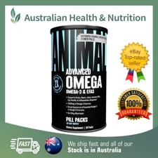 UNIVERSAL NUTRITION ANIMAL OMEGA 30 PACKS ADVANCED + FREE SAME DAY SHIPPING