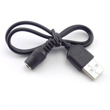 USB A Male to 3.5x 1.35mm Jack Female plug DC Power Cable Adapter Charger Cord