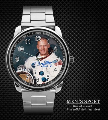 BUZZ ALDRIN APOLLO 11 MOON WALKER STEEL WATCH NEW 2021 (RARE) | eBay