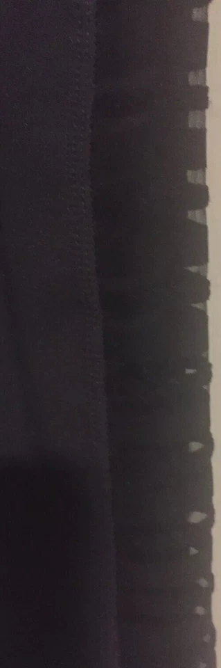 Dunlop Sport Size X-Large Activewear Performance Leggings Black Mesh Sides - Image 4 of 4