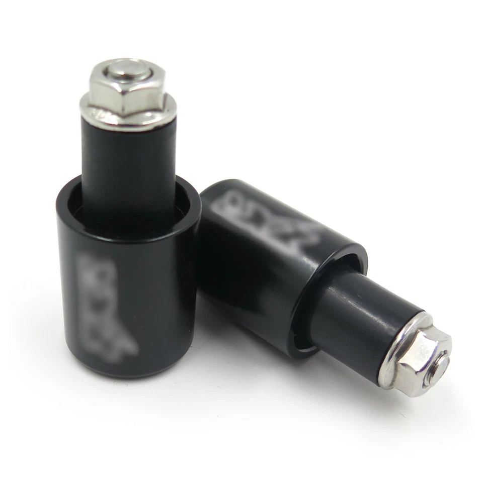 Extremos de barra negros negros para 95-12 Kawasaki Ninja ZX6R/ 06-07 ZX10R/ 00-05 ZX12R Foto 3 de 4