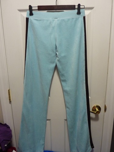 JUICY COUTURE VINTAGE VELOUR SEITENSTREIFEN TRACKHOSE ~ P/S ~ NEU MIT ETIKETT - Bild 2 von 10