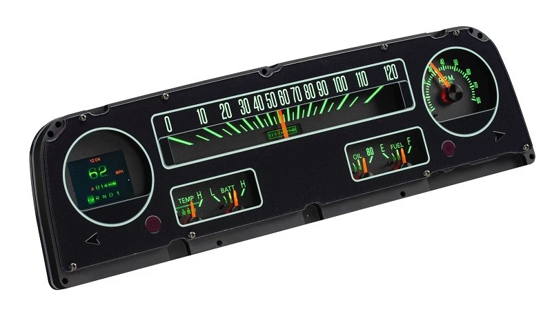 Sistema de calibre analógico para camioneta Chevy Dakota Digital 1964-66 RTX-64C-PU-X Foto 3 de 4