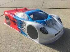 0177 Delta Plastik  - Maserati MC12 Corsa (Europa) 1/8 Scale GT RC car body
