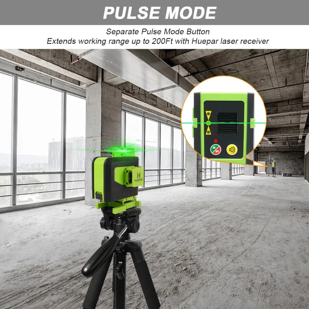 Laser Level Vertical and Horizontal Self-leveling Remote control &Li-ion battery