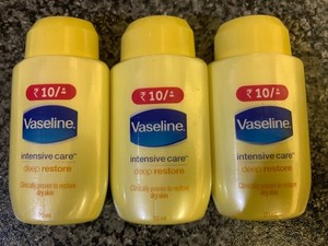vaseline intensive care deep restore body lotion 20 ml