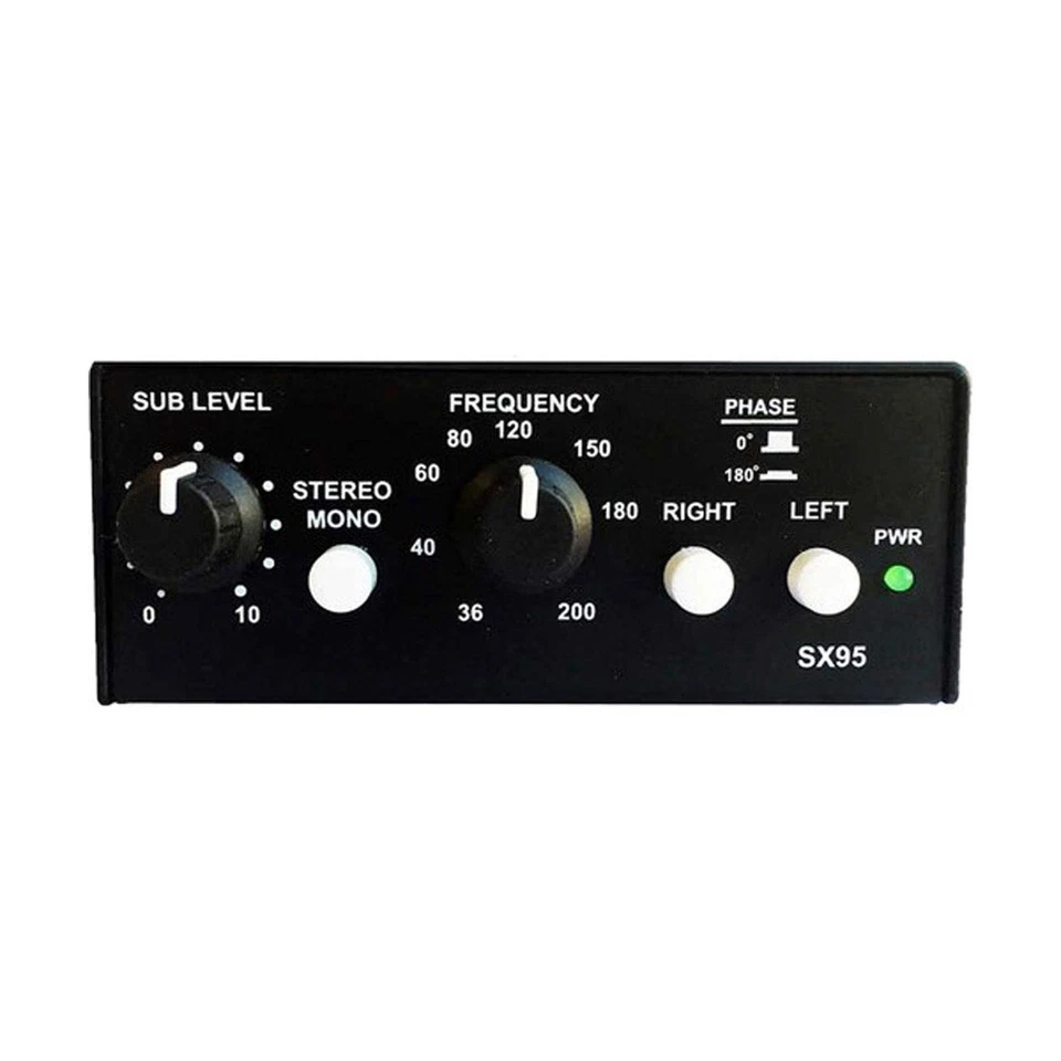 ROLLS SX95 Subwoofer estéreo cruzado/filtro, toma de corriente auxiliar 12V Foto 3 de 3