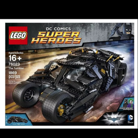 LEGO Super Heroes 76023 The Tumbler Complete with Minifigures and Manuals