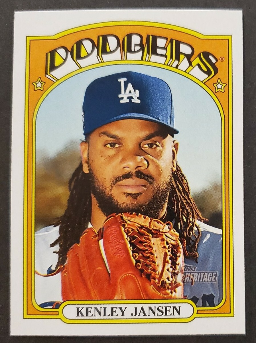 2021 Topps Heritage #143 Kensley Jansen DODGERS baseball card NM
