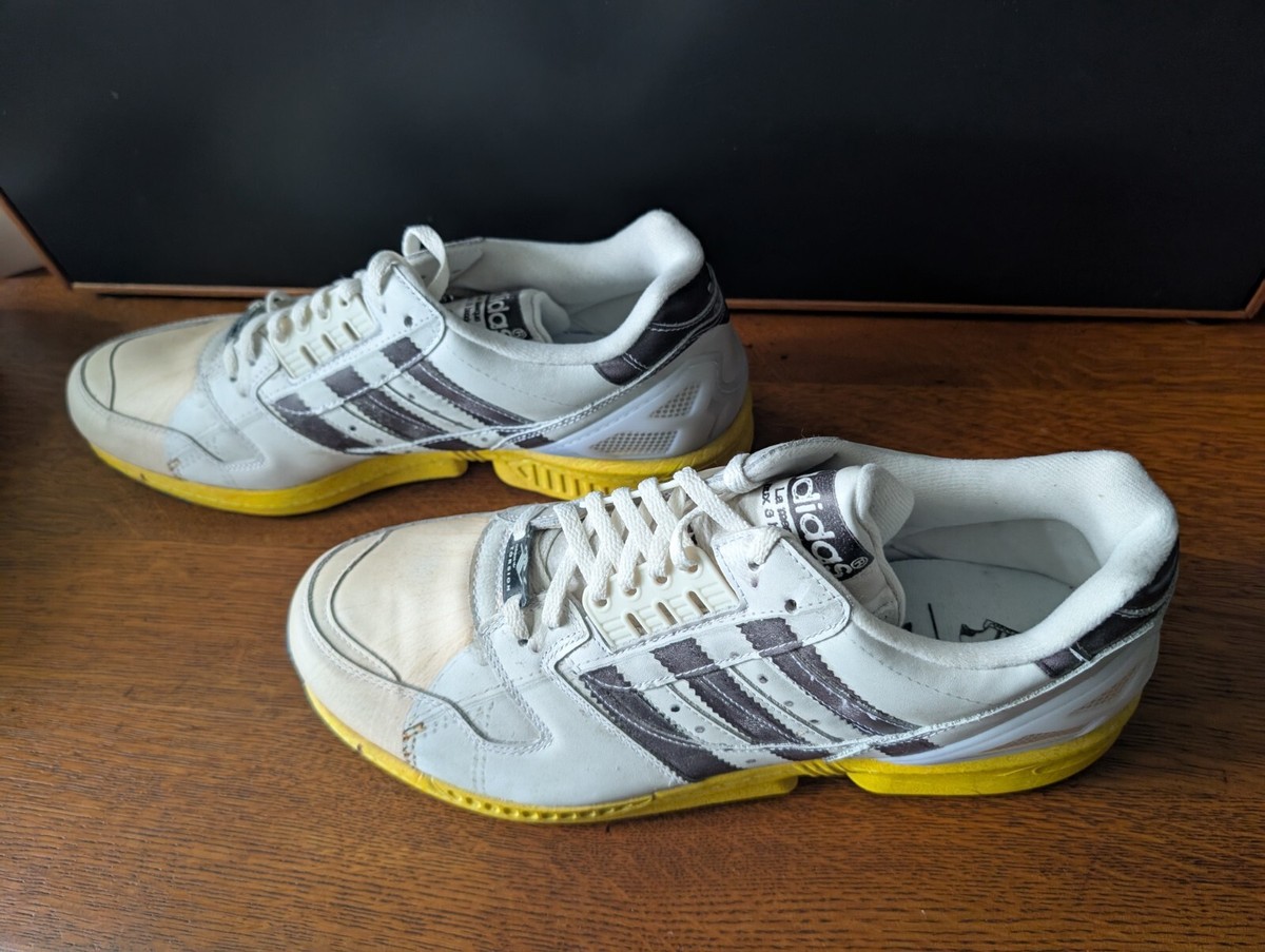 Adidas アディダス★Originals Adifom Superstar White Black Adidas ZX 8000 Superstar Mens 13/ Off White/Core Black