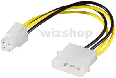 Cavo Alimentazione Molex SATA Cavo Di Alimentazione MOLEX 4P-M (5,25) A 2 X 15P-H (SATA) Y - Cablematic Cavo Pc Nas Server Cavo Alimentazione Molex SATA Cavo Di Alimentazione MOLEX 4P-M (5,25) A 2 X 15P-H (SATA) Y - Cablematic Cavo Pc Nas Server