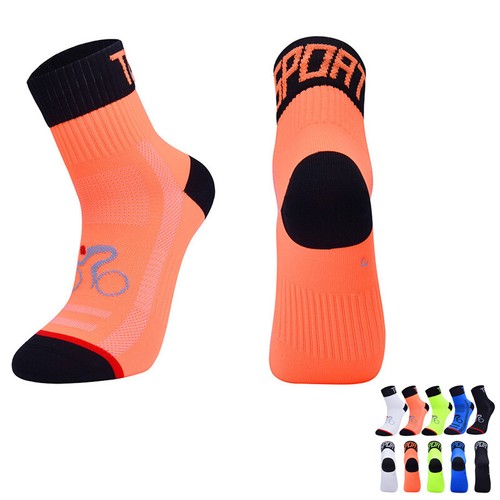 Women Men Road Cycling Riding Bicycle Bike Sports Ankle Socks XC MTB