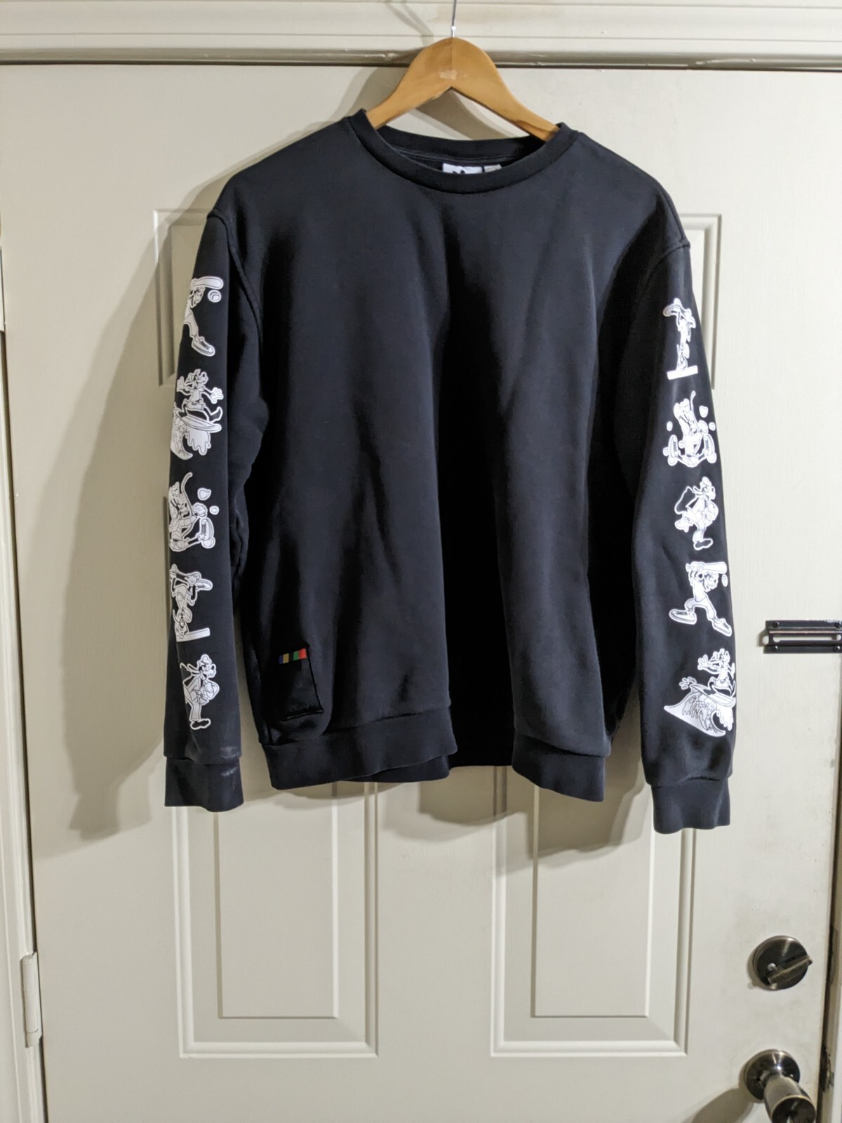 Rare Adidas Originals/Disney Collab. Goofy Crew Sweat… Gem