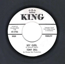 DOO WOP 45  Tony Dell  King  5766  *promo*