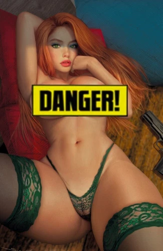 HEAT SEEKER EXPOSED GUN HONEY 1 AGUSTO DALLAS FAN EXPO RISAUE VIRGIN VARIANT NM