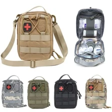 Tactical Medical Bag Molle Pouch First Aid Kits Outdoor Hunting Car Home Camping