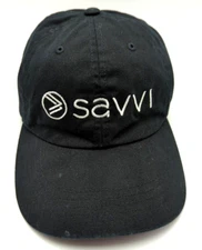 SAVVI hat black adjustable cotton cap